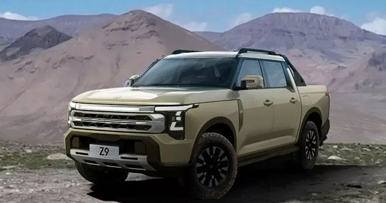 Представлен полноразмерный пикап Nissan&nbsp;Dongfeng&nbsp;Z9: 258 л.с. и 8-ступенчатый &laquo;автомат&raquo;